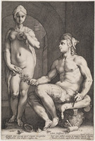 KG 02258
<br/>
Pygmalion en Galatea
<br/>
<em>Goltzius, Hendrick (1558-1617)</em>